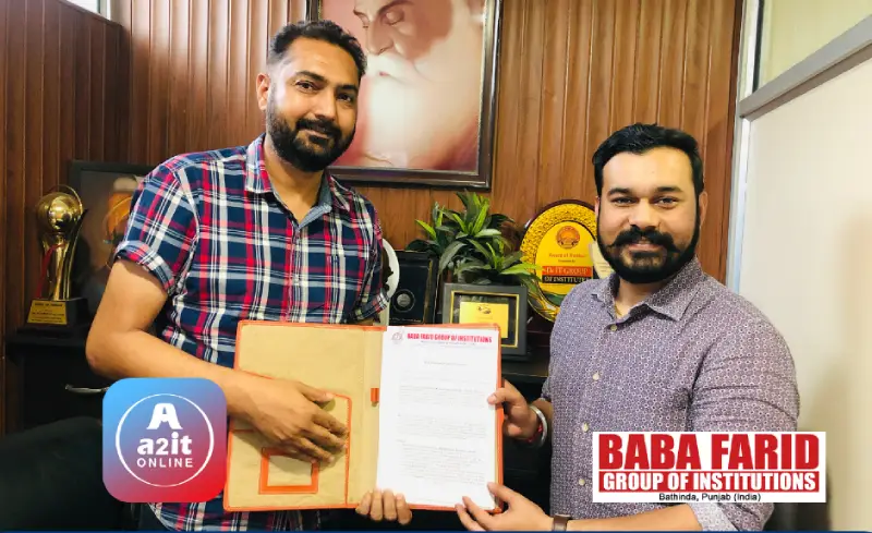 A2it MOU with Baba Farid Group